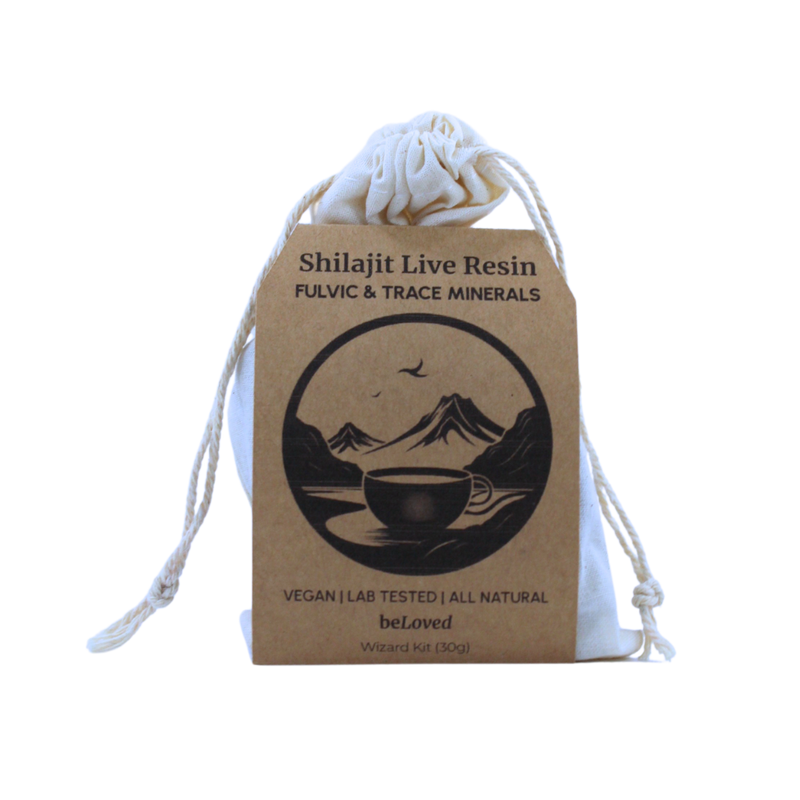 BeLoved Health Shilajit Apprentice Kit (5g) - Pure Natural Mineral Supplement for Energy, Vitality, and Wellness