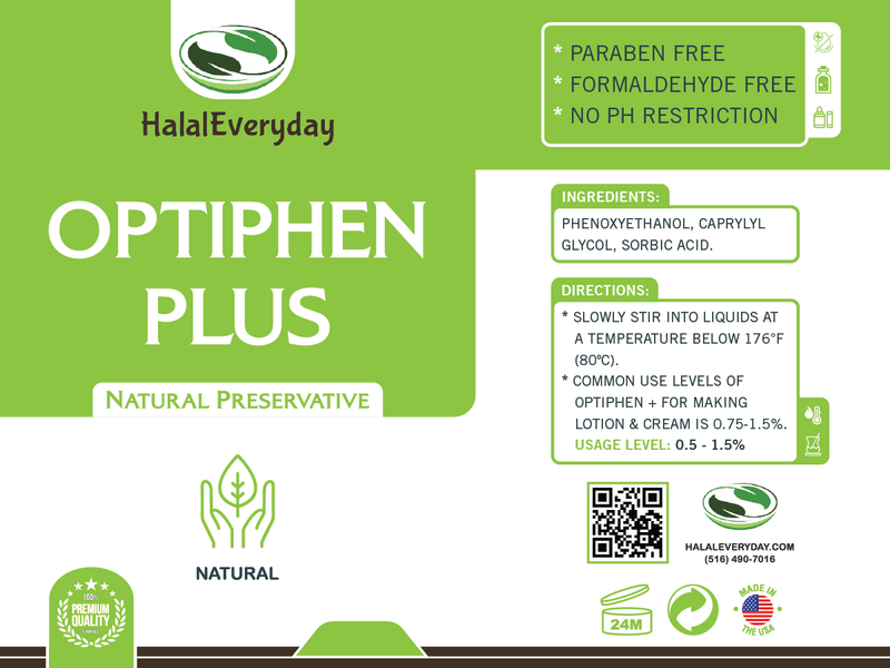 OPTIPHEN PLUS Optiphen 100% Pure & Natural Preservative for